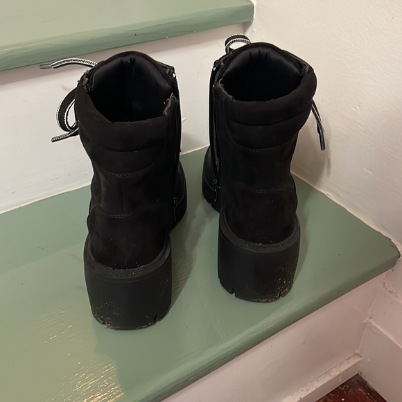 Esprit chunky heels lace up boots - Picture 2 of 6